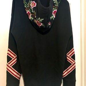 Authentic Gucci Hoodie with flowers